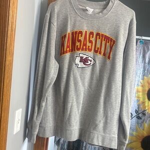 NFL Kansas City Gray Sweater